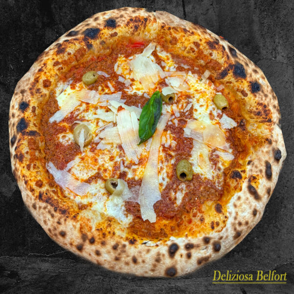 pizza bolognaise