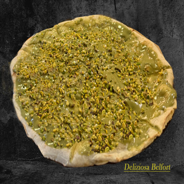 pizza crème de pistache