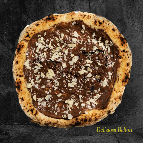 Pizza Nutella aux Eclats d'Amandes