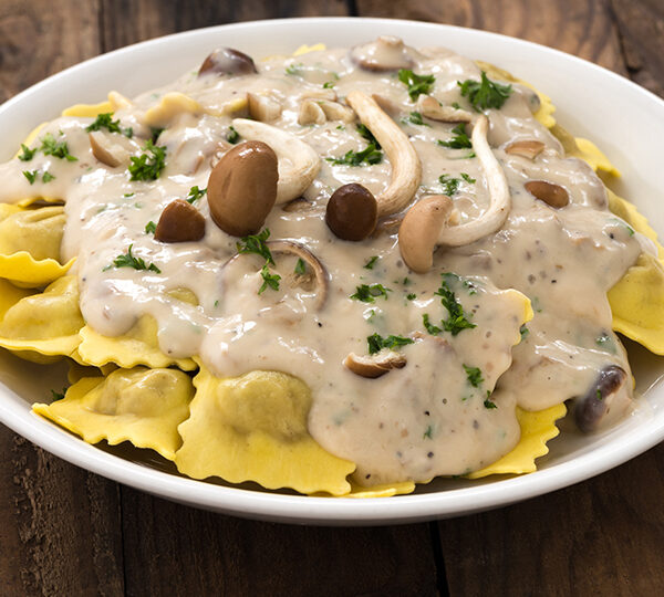 ravioli al tartufo nero