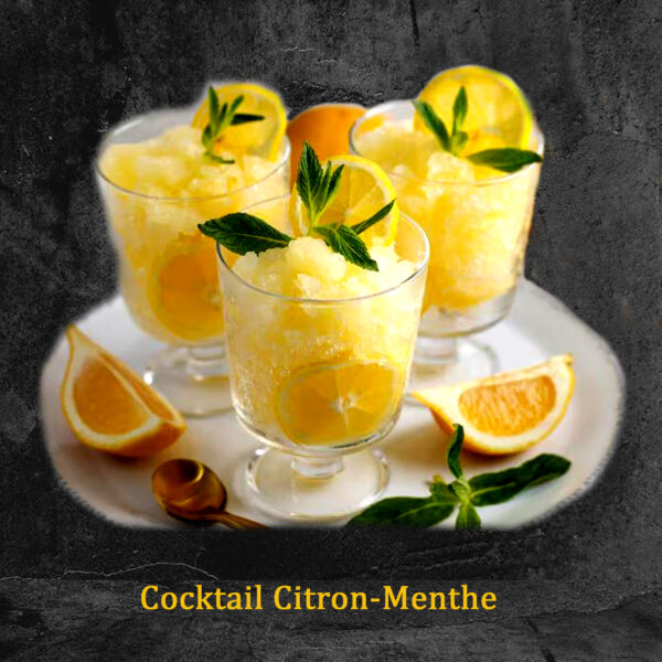 Cocktail Citron-Menthe