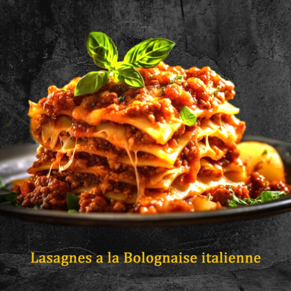 Lasagnes a la Bolognaise Italienne
